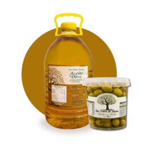 Super Combo Familiar: Galón de Aceite de Oliva 5L + Aceitunas Verdes 750g