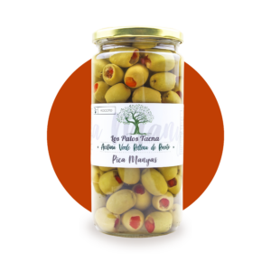 Aceituna Verde Rellena de Rocoto «Pica Manyas» – El Toque Picante de Los Palos Tacna