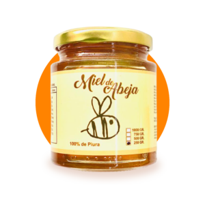 Miel de Abeja 100% Pura de Piura (250 gr)